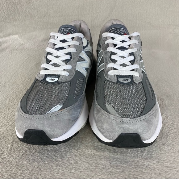 New Balance 990v6 Men's Running Shoes Size 11.5 Gray White Suede Walking Sneaker - Picture 5 of 10